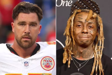 Shout out to Tunechie Travis Kelce Brushes Off Lil Waynes Cheating Azz Chiefs Jab