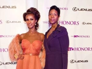 Iman and Zulekha Haywood arrive at the 4th annual BET Honors at the Warner Theatre on January 15, 2011, in Washington, DC | Source: Getty Images