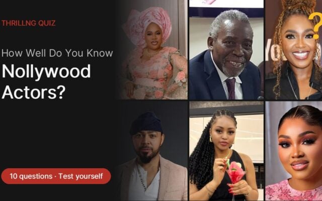 how well do you know nollywood actors quiz cover